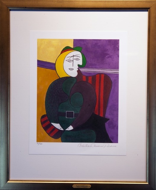 Pablo Picasso, ‘The Red Armchair’, 1979-82, Reproduction, Giclee print, Masterpiece Art
