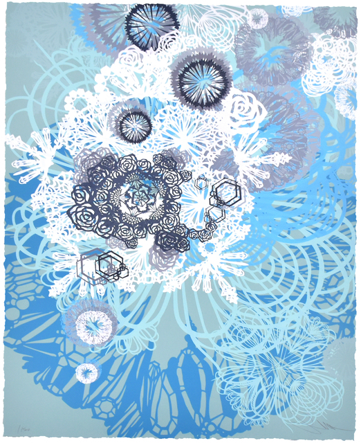 Swoon, ‘SNOW BLOSSOMS’, 2016, Silverback Gallery