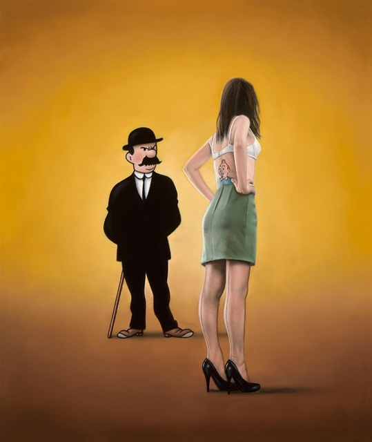 Ole Ahlberg, ‘Green Model ’, 2018, Print, Giclee, Artwolfsen