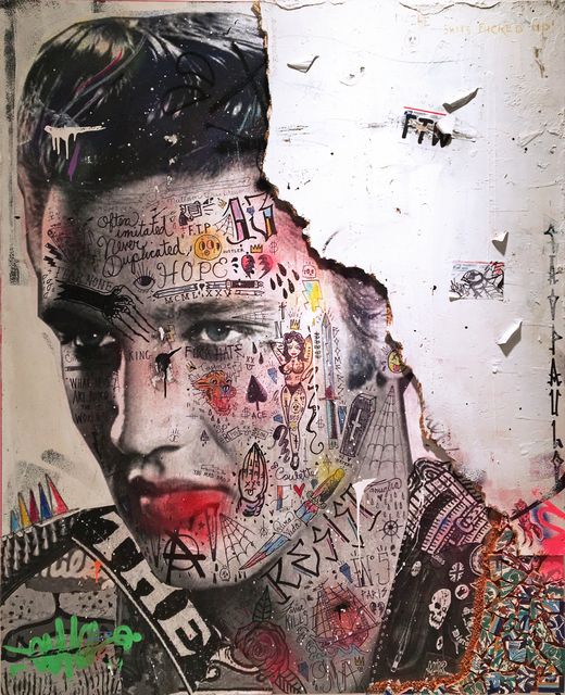 Stikki Peaches, ‘Le king (ELvis Presley)’, 2018, NextStreet Gallery