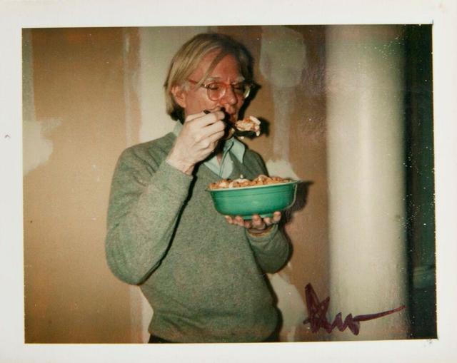 Andy Warhol, ‘Andy Warhol, Polaroid Photograph of Andy Warhol Eating Cornflakes, 1970’, 1970, Hedges Projects