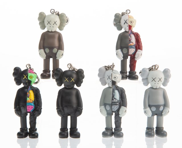 KAWS Keychains (six works) (2009) Artsy