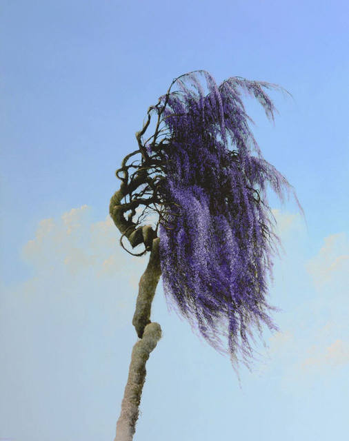 Robert Marchessault, ‘Ajembi Indigo ’, 2015, Painting, Oil on panel, Foster/White Gallery