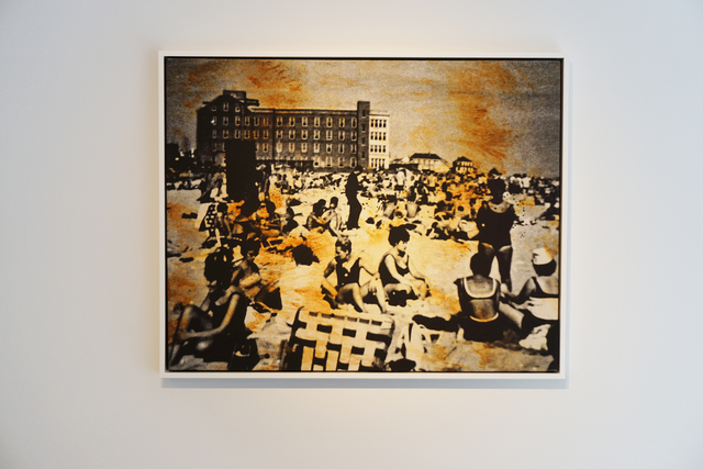 Phoenix Lindsey-Hall, ‘Sitting on the Edge of my Blanket Watching Every Touch (Joan Nestle at Riis Beach, Unknown Photographer)’, 2019, VICTORI+MO CONTEMPORARY