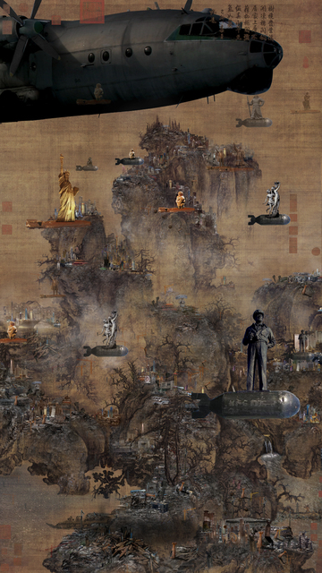 Lee Lee Nam, ‘Early Spring Drawing-The Battle of Civilization’, 2010, Leehwaik Gallery