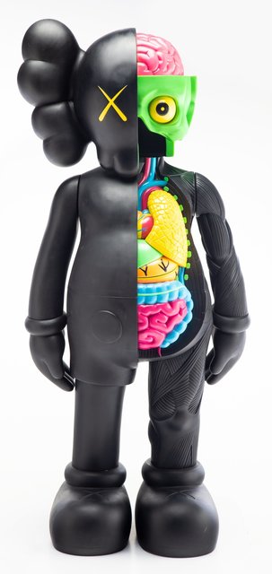 KAWS | 4FT Dissected Companion (Black) | Artsy