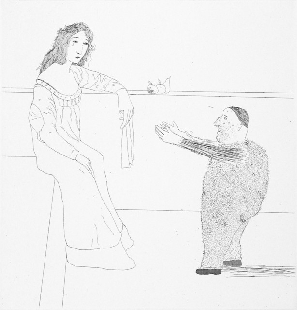 David Hockney, ‘Pleading for the Child’, 1969, TAI Modern