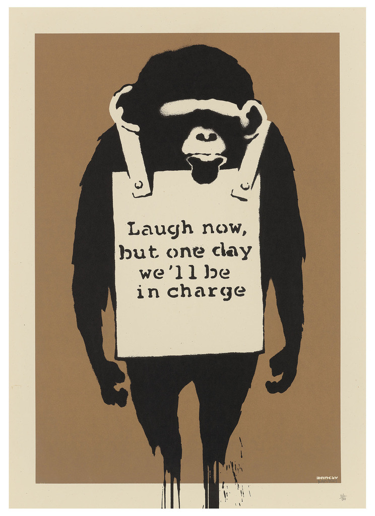 Banksy - Laugh Now