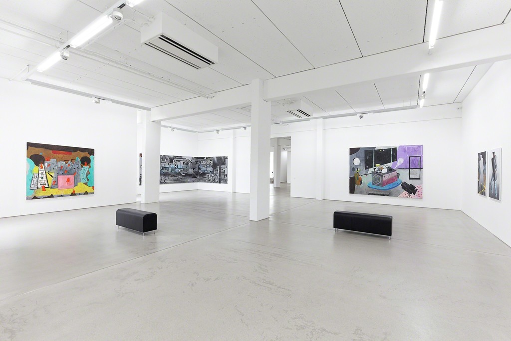 Installation view COLORS OF DESCENTS – Tobias Hild / Julius Hofmann / Robert Seidel, G2 Kunsthalle Leipzig, 25 May – 17 September 2017 © the artists & G2 Kunsthalle Leipzig, courtesy ASPN Galerie, Leipzig (Seidel) & Galerie Kleindienst, Leipzig (Hofmann), photo: Dotgain.info Installation view COLORS OF DESCENTS – Tobias Hild / Julius Hofmann / Robert Seidel, G2 Kunsthalle Leipzig, 25 May – 17 September 2017 © the artists & G2 Kunsthalle Leipzig, courtesy ASPN Galerie, Leipzig (Seidel) & Galerie Kleindienst, Leipzig (Hofmann), photo: Dotgain.info