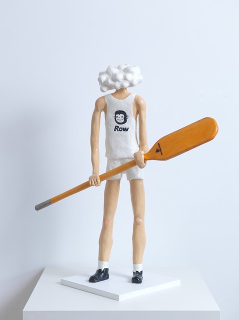Akira the Hustler, ‘Struggle 2’, 2016, Sculpture, Acrylic on clay, pinewood, Ota Fine Arts
