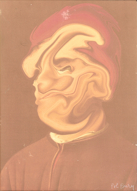 Pol Bury, ‘D’Aprés Antonello De Messine (Série Des Ramolissements Virtuels)’, 2001, Print, Photographic print on paper, transformed on graphic pad, mounted on canvas, DIGARD AUCTION