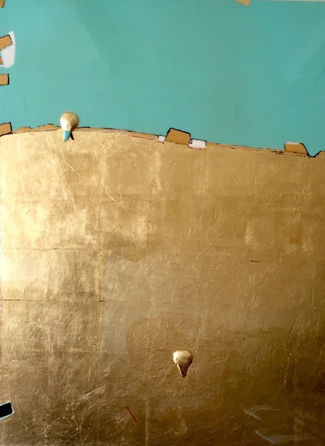 Martin Mullin, ‘Golden Book (Untitled Aqua)’, 2015, Jason McCoy Gallery