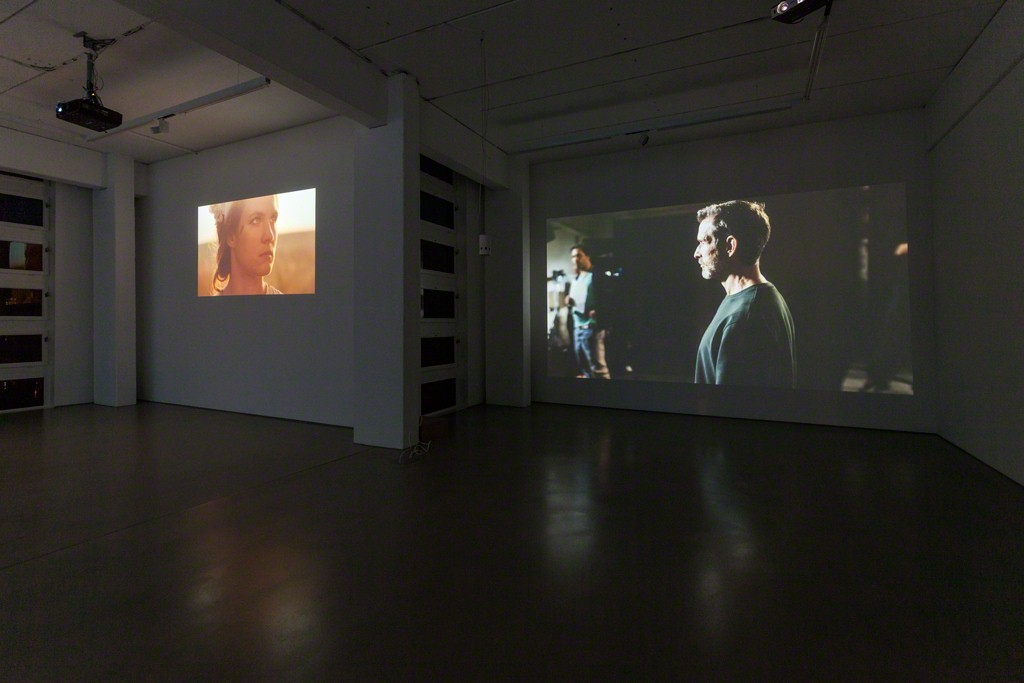 Installation view NARRATION by Thomas Taube, 6-channel video installation © Thomas Taube, photo: Dotgain.info Installation view NARRATION by Thomas Taube, 6-channel video installation © Thomas Taube, photo: Dotgain.info
