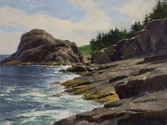 Donald W. Demers, ‘Toward Gull Rock, Monhegan Island, Maine’, 2016, Vose Galleries