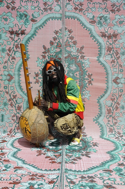Hassan Hajjaj, ‘Boubacar Kafando’, 2010, Photography, Metallic Lambda print on 3mm Dibond, Newark Museum