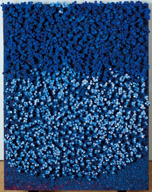 Sung Hee Cho, ‘Dark Blue Blossom’, 2017, Opera Gallery