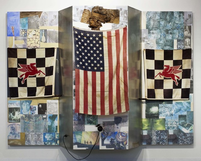 Robert Rauschenberg, ‘Pegasus’ First Visit to America in the Shade of the Flatiron Building (Kabal American Zephyr)’, 1982, Robert Rauschenberg Foundation