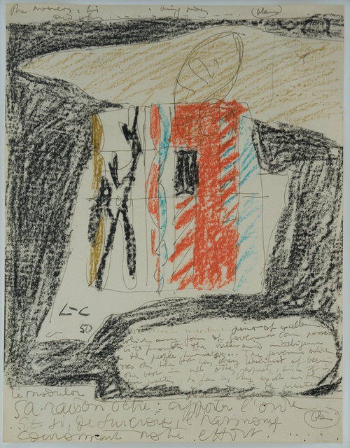 Le Corbusier, ‘Modulor’, 1950, Placart