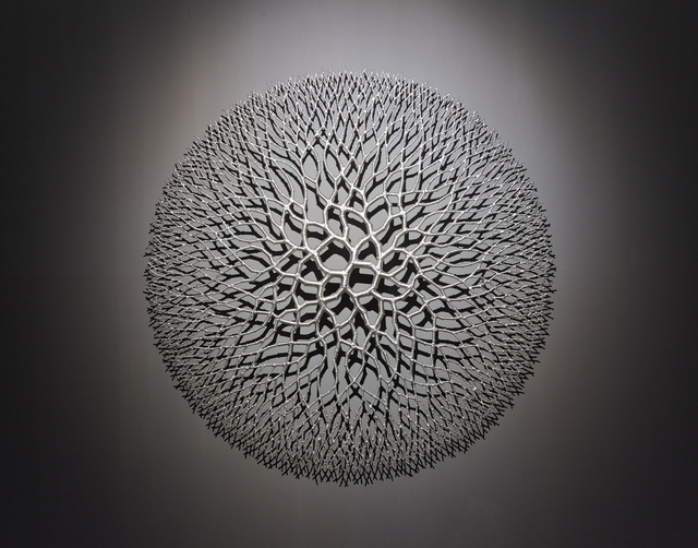 Jaehyo Lee, ‘0121-1110=116049’, 2016, Sculpture, Stainless steel, Madison Gallery