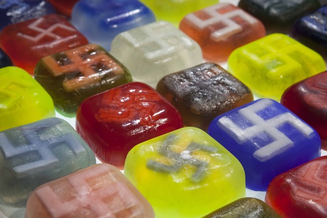 Gil Yefman, ‘Organic Soap Bars’, 2012-2014 (ongoing), Sculpture, Glycerin, fragrance, pigments, hair, ash, fingernails, Ronald Feldman Gallery
