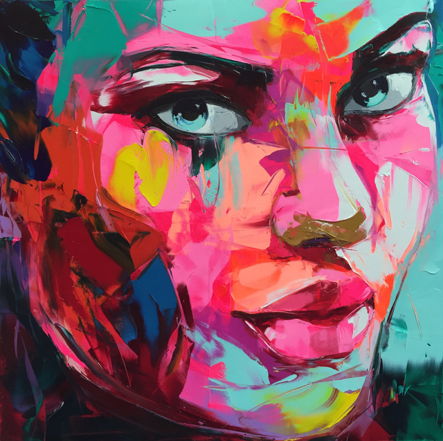 Françoise Nielly, ‘Charlene’, 2017, Painting, Oil on canvas, Villa del Arte Galleries