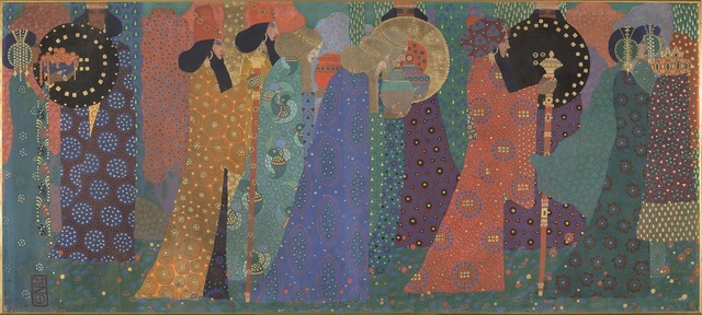 Vittorio Zecchin, ‘Les mille et une nuits (One thousand and one nights)’, c. 1914, Musée d'Orsay