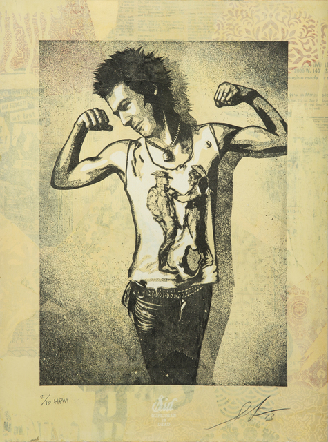 Shepard Fairey (OBEY), ‘Sid’, 2013, Julien's Auctions