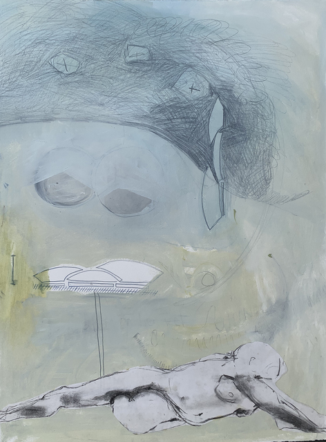 Dorothy Fitzgerald, ‘Prefabricated Parts’, 2018, Painting, Mixed media on paper, Resource Art