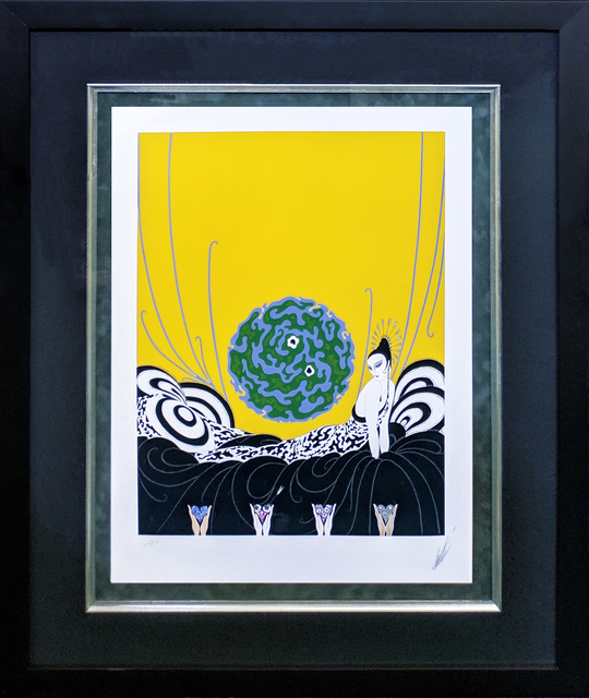 Erté (Romain de Tirtoff), ‘SELECTION OF A HEART’, 1978, Print, SERIGRAPH, Gallery Art