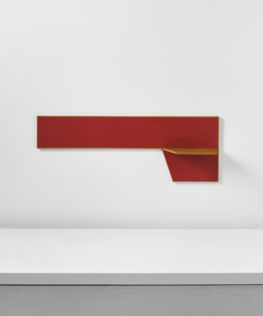 Gio Ponti, ‘Wall-mounted shelf, designed for the public administration offices, Forlí, Italy’, 1940s, Phillips