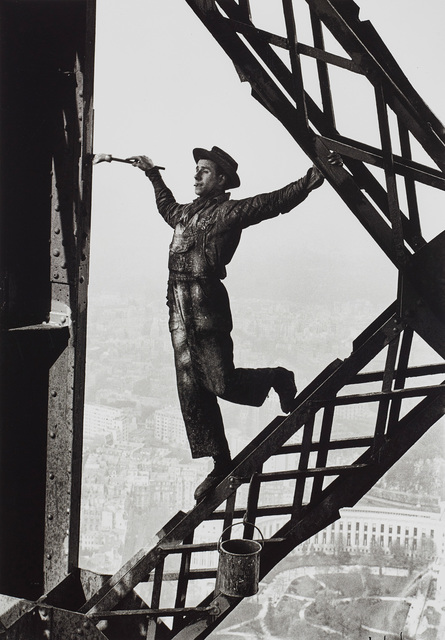 Marc Riboud, ‘The Painter of the Eiffel Tower, Paris, France’, 1953, Phillips