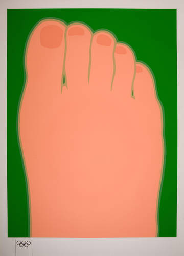 Tom Wesselmann, ‘Big foot’, 1970, Print, Screen-print, Kunzt Gallery