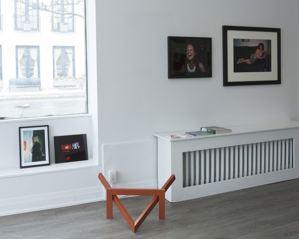 Nan Goldin: "Joey at Sag Harbour, 2000", "Joan Crawford's Eyes on Fire. Thanksgiving, New Jersey, 2005", "Self Portrait Laughing, Paris, 1999" and "Kathleen White Modeling Helmut Lang, NYC, 1996" Nan Goldin: "Joey at Sag Harbour, 2000", "Joan Crawford's Eyes on Fire. Thanksgiving, New Jersey, 2005", "Self Portrait Laughing, Paris, 1999" and "Kathleen White Modeling Helmut Lang, NYC, 1996"
