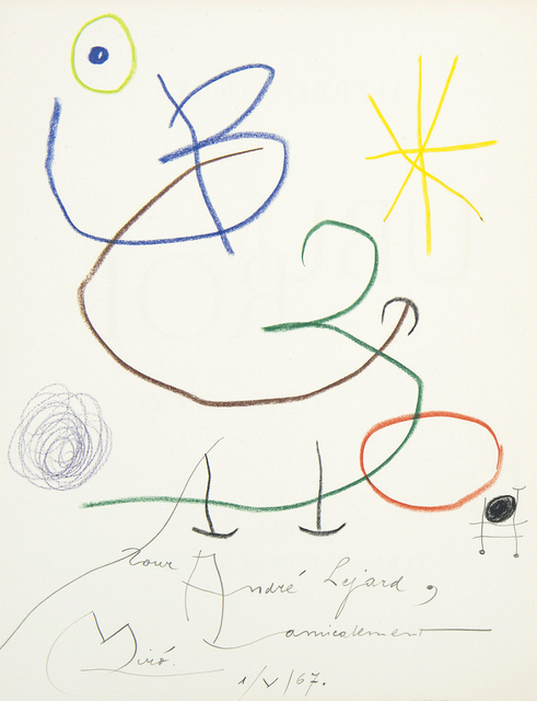 Joan Miró, ‘Ubu Roi’, 1967, BAILLY GALLERY