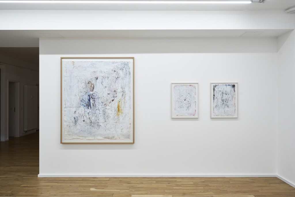 Installation view, Hedwig Eberle, Neue Arbeiten auf Papier 2017 Installation view, Hedwig Eberle, Neue Arbeiten auf Papier 2017