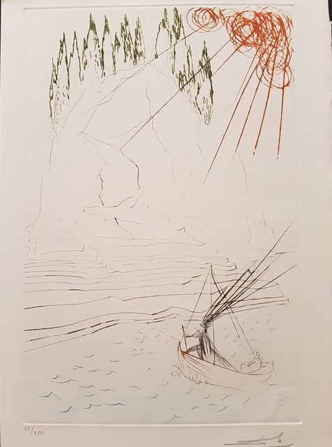 Salvador Dalí, ‘Illustration from "Tristan and Isolde"’, 1969, Wallector