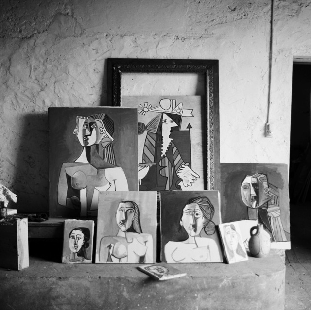 Edward Quinn, ‘Picasso‘s studio, Vallauris’, 1953, Gagosian