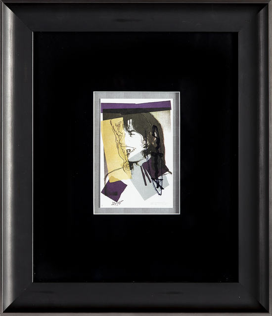 Andy Warhol, ‘Mick Jagger FS.II.142 Gallery Invitation Announcement’, 1975, Modern Artifact