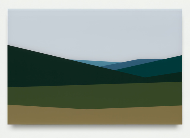 Julian Opie, ‘Hills 3’, 2017, Krobath