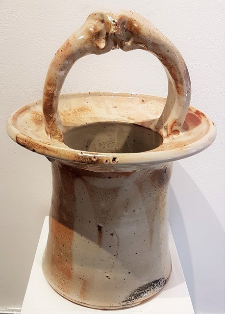 Ken Ferguson, ‘Basket with handle’, ca. 1980, Cerbera Gallery