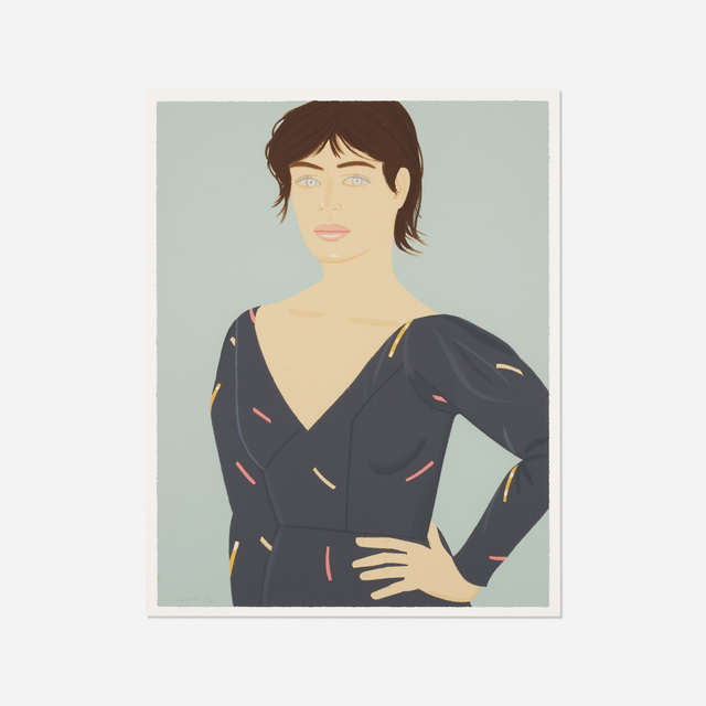 Alex Katz, ‘Gray Dress (Laura)’, 1992, Rago/Wright