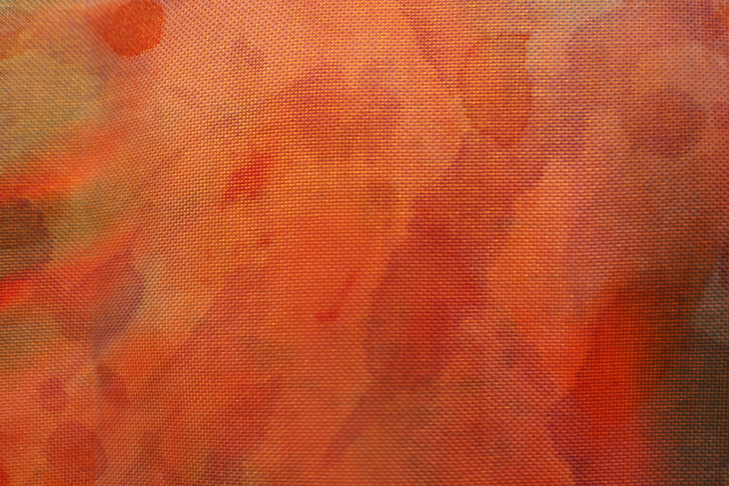 detail of heavy cloth landscape painting, "Mare Tenebrarum" detail of heavy cloth landscape painting, "Mare Tenebrarum"