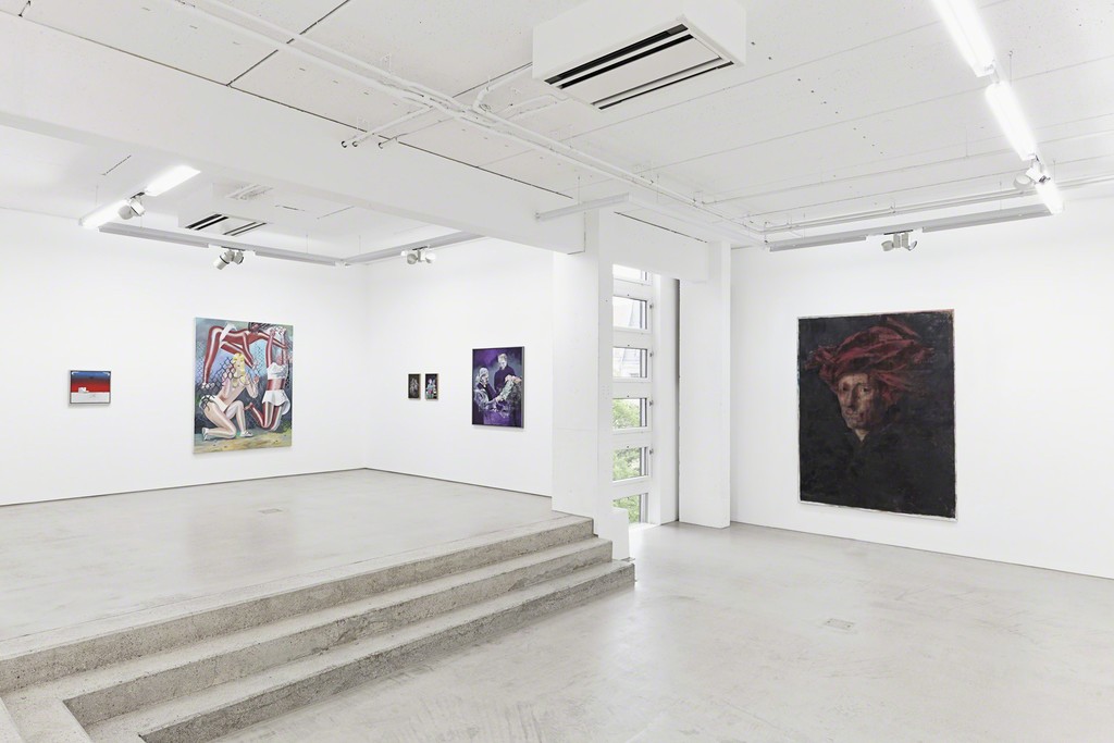 G2 #1 installation view with paintings by (fr. le. to ri.) Robert Seidel, Kristina Schuldt, Malte Masemann and Jochen Plogsties, photo: Dotgain.info © the artists & G2 Kunsthalle, Leipzig. G2 #1 installation view with paintings by (fr. le. to ri.) Robert Seidel, Kristina Schuldt, Malte Masemann and Jochen Plogsties, photo: Dotgain.info © the artists & G2 Kunsthalle, Leipzig.