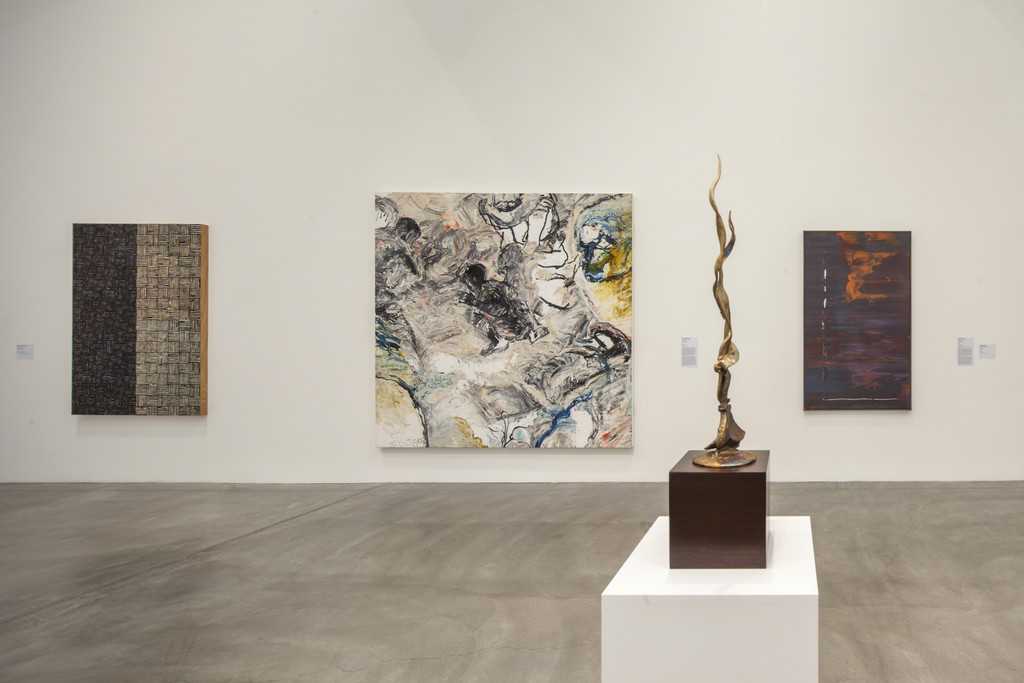 Installation image of Dimensions of Black at the Museum of Contemporary Art San Diego, downtown location, 2016. Photo: Pablo Mason Installation image of Dimensions of Black at the Museum of Contemporary Art San Diego, downtown location, 2016. Photo: Pablo Mason