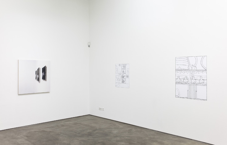 Louise Lawler
No Drones
Installation view Sprüth Magers Berlin, 2014 Louise Lawler
No Drones
Installation view Sprüth Magers Berlin, 2014
