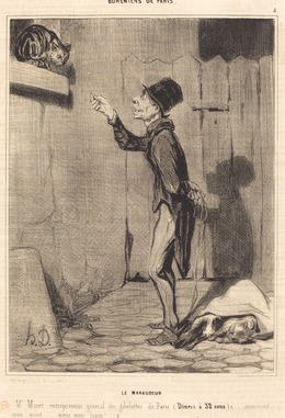 Honoré Daumier, ‘Le Maraudeur’, 1841, National Gallery of Art, Washington, D.C.