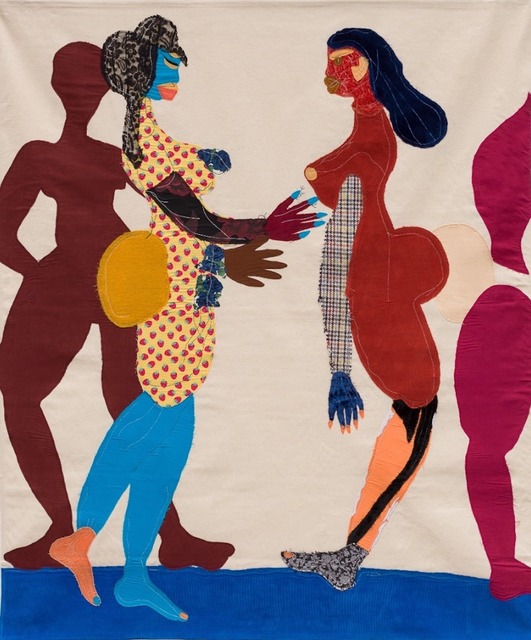 Tschabalala Self, ‘Out of Body’, 2020, Mixed Media, Quilted fabric, Pilar Corrias Gallery