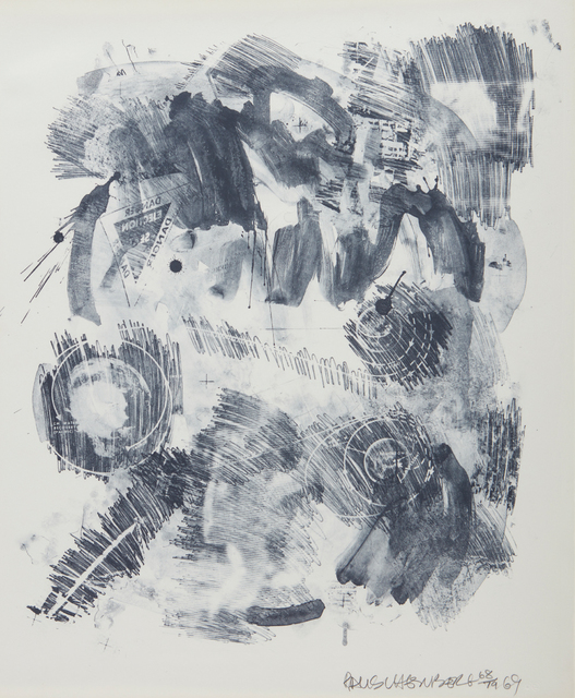 Robert Rauschenberg, ‘Loop, from the Stoned Moon Series’, 1969, Phillips