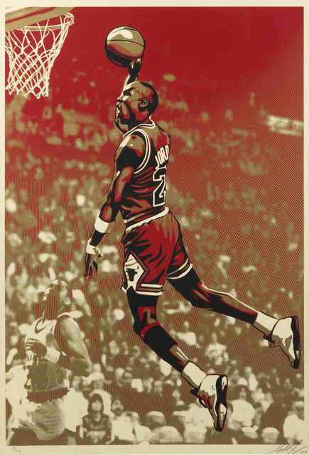Shepard Fairey (OBEY), ‘Michael Jordan’, 2009, Julien's Auctions