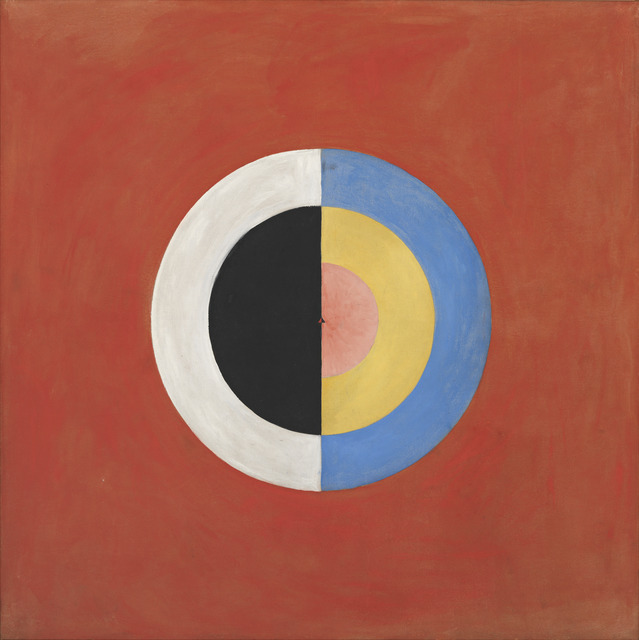 Hilma af Klint, ‘Group IX/SUW, The Swan, No. 17 (Grupp IX/SUW, Svanen, nr 17), from The SUW/UW Series (Serie SUW/UW)’, 1915, Painting, Oil on canvas, Guggenheim Museum